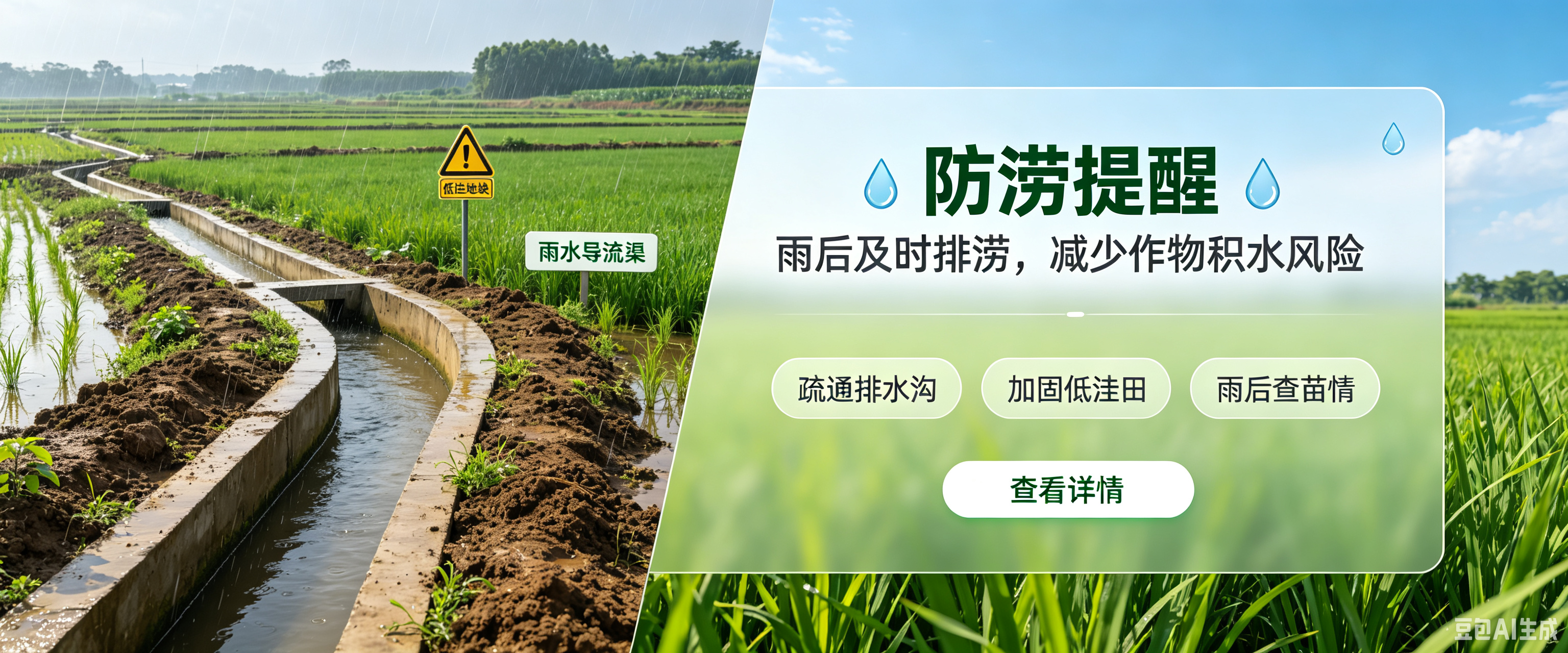 雨季苜蓿防涝提醒